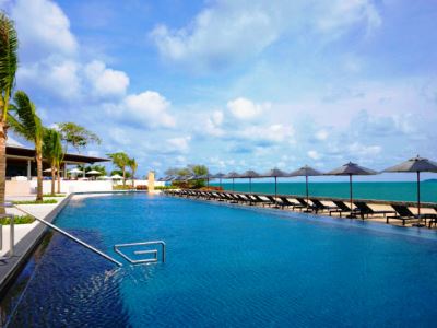 outdoor pool - hotel rayong marriott resort and spa - rayong, thailand