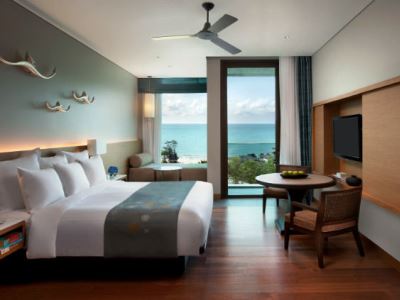 deluxe room 1 - hotel rayong marriott resort and spa - rayong, thailand