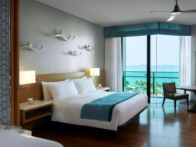 bedroom 1 - hotel rayong marriott resort and spa - rayong, thailand