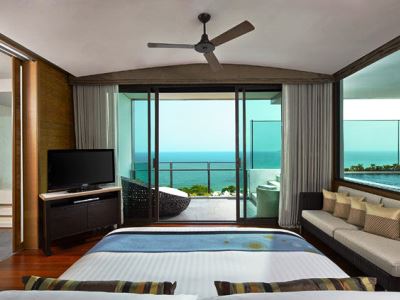 suite 1 - hotel rayong marriott resort and spa - rayong, thailand