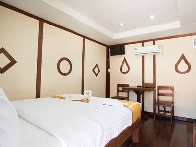 bedroom 1 - hotel taladnam klonghae resort - songkhla, thailand