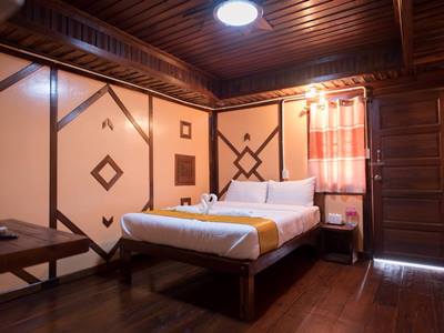 bedroom - hotel taladnam klonghae resort - songkhla, thailand