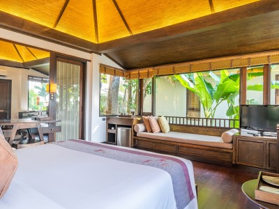 bedroom - hotel le vimarn cottages and spa - koh samed, thailand