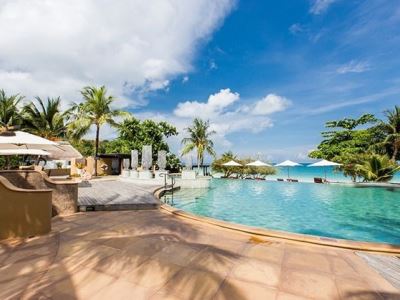 outdoor pool - hotel paradee - koh samed, thailand