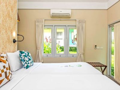 bedroom - hotel sai kaew beach resort - koh samed, thailand