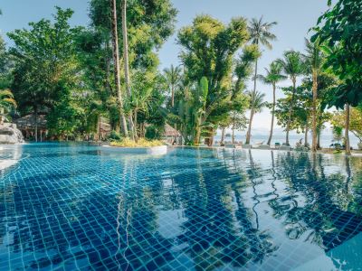 outdoor pool - hotel paradise koh yao - koh yao, thailand