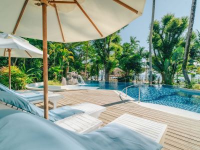 outdoor pool 1 - hotel paradise koh yao - koh yao, thailand
