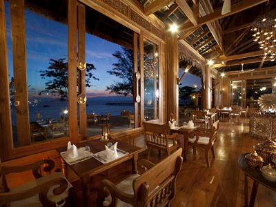 restaurant - hotel santhiya koh yao yai resort and spa - koh yao, thailand