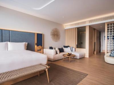 bedroom 1 - hotel anantara koh yao yai resort and villas - koh yao, thailand
