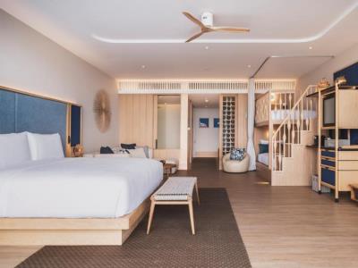 bedroom 3 - hotel anantara koh yao yai resort and villas - koh yao, thailand