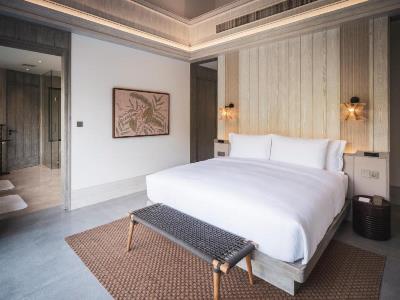 bedroom 6 - hotel anantara koh yao yai resort and villas - koh yao, thailand