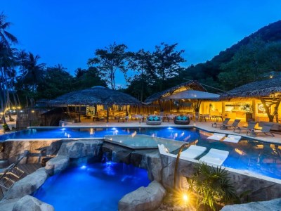 outdoor pool - hotel treehouse villas koh yao - koh yao, thailand