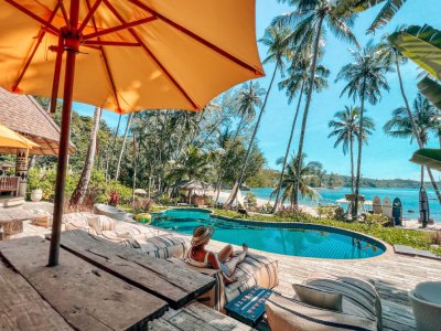 outdoor pool - hotel tolani resort koh kood - koh kood, thailand