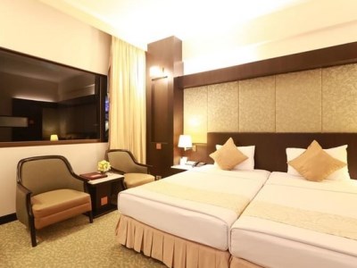 bedroom 2 - hotel asia hotel - bangkok, thailand