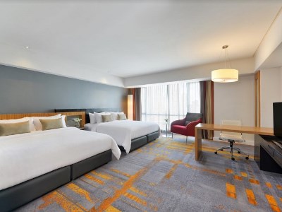 deluxe room - hotel belaire bangkok - bangkok, thailand