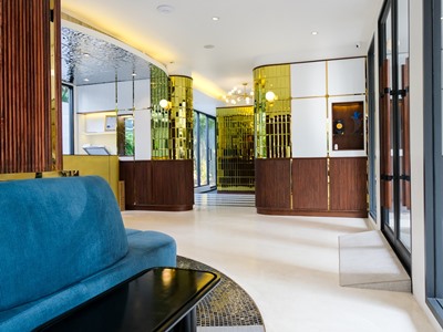 lobby - hotel amber sukhumvit 85 - bangkok, thailand