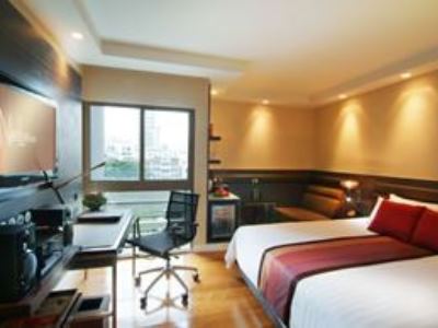 bedroom - hotel amora neoluxe - bangkok, thailand
