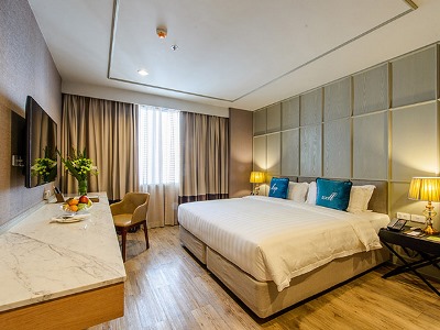 bedroom 1 - hotel well hotel bangkok sukhumvit 20 - bangkok, thailand