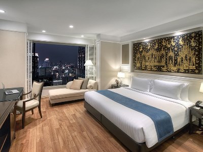 bedroom - hotel grande centre point ratchadamri - bangkok, thailand