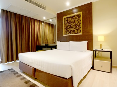 bedroom - hotel admiral premier - bangkok, thailand