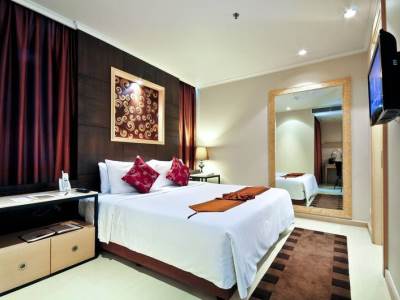 bedroom 2 - hotel admiral premier - bangkok, thailand