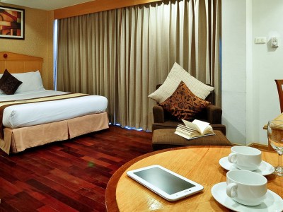 bedroom - hotel admiral suites - bangkok, thailand