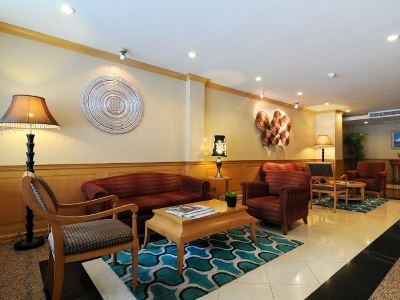 lobby - hotel admiral suites - bangkok, thailand