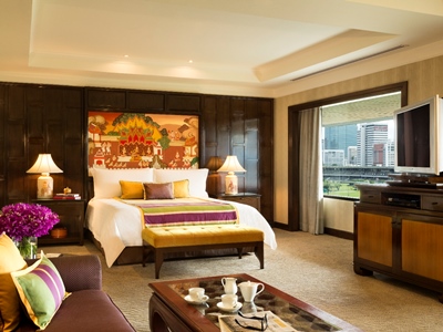 junior suite - hotel anantara siam bangkok - bangkok, thailand