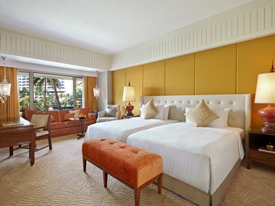bedroom 2 - hotel anantara siam bangkok - bangkok, thailand