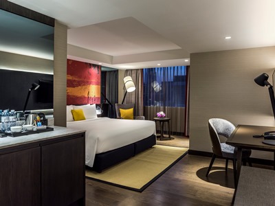 bedroom 2 - hotel mercure sukhumvit 11 - bangkok, thailand