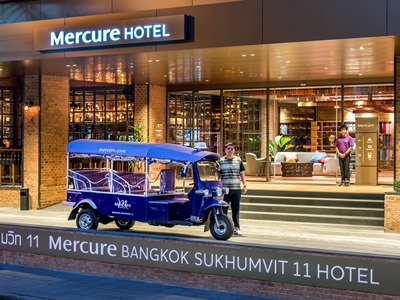 exterior view 1 - hotel mercure sukhumvit 11 - bangkok, thailand