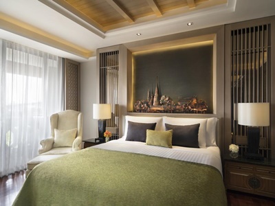 bedroom 3 - hotel anantara riverside bangkok resort - bangkok, thailand