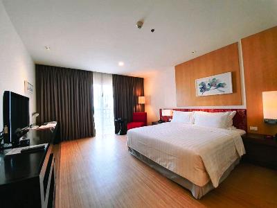 bedroom - hotel amaranth suvarnabhumi - bangkok, thailand