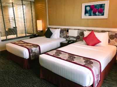 bedroom 1 - hotel amaranth suvarnabhumi - bangkok, thailand
