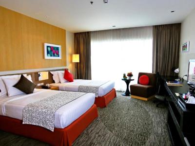 bedroom 2 - hotel amaranth suvarnabhumi - bangkok, thailand