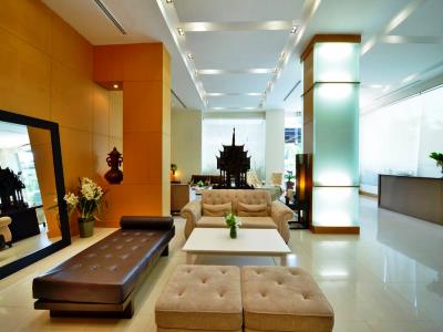 lobby - hotel abloom exclusive serviced apartments - bangkok, thailand