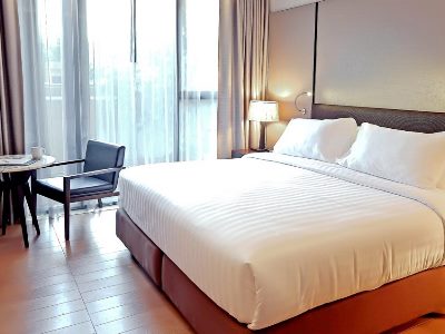 bedroom - hotel arcadia suites - bangkok, thailand
