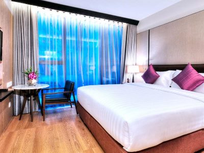 bedroom 2 - hotel arcadia suites - bangkok, thailand