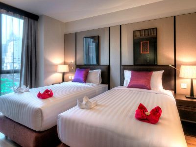 bedroom 3 - hotel arcadia suites - bangkok, thailand