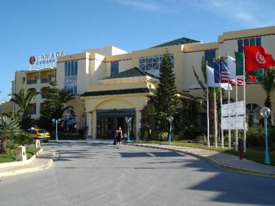 exterior view - hotel ramada plaza tunis (st) - tunis, tunisia