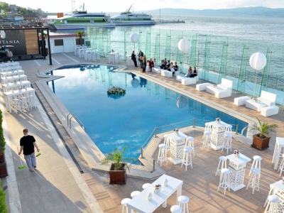 outdoor pool - hotel montania special class - bursa, turkey
