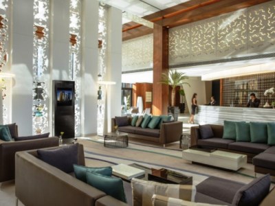 lobby - hotel burgu arjaan by rotana - istanbul, turkey
