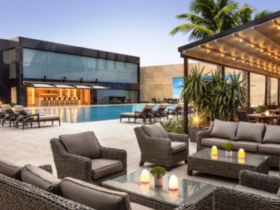 outdoor pool - hotel burgu arjaan by rotana - istanbul, turkey