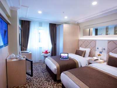 bedroom 1 - hotel alpinn - istanbul, turkey