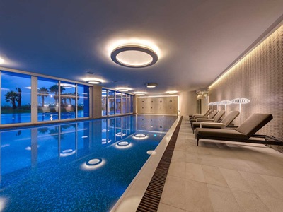 indoor pool - hotel radisson blu istanbul ottomare - istanbul, turkey