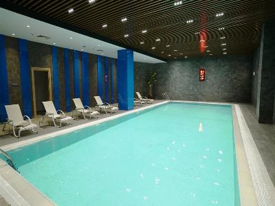 indoor pool - hotel tryp by wyndham istanbul basin ekspres - istanbul, turkey