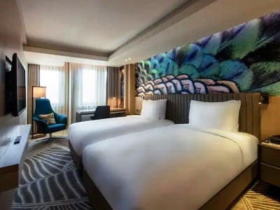 bedroom 1 - hotel doubletree by hilton - sirkeci - istanbul, turkey