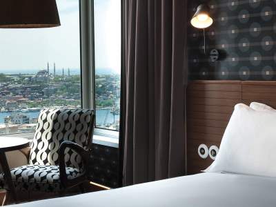 deluxe room - hotel marmara pera - istanbul, turkey