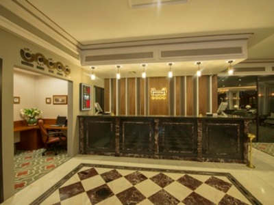 lobby - hotel yigitalp - istanbul, turkey