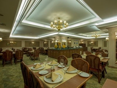 restaurant 1 - hotel yigitalp - istanbul, turkey